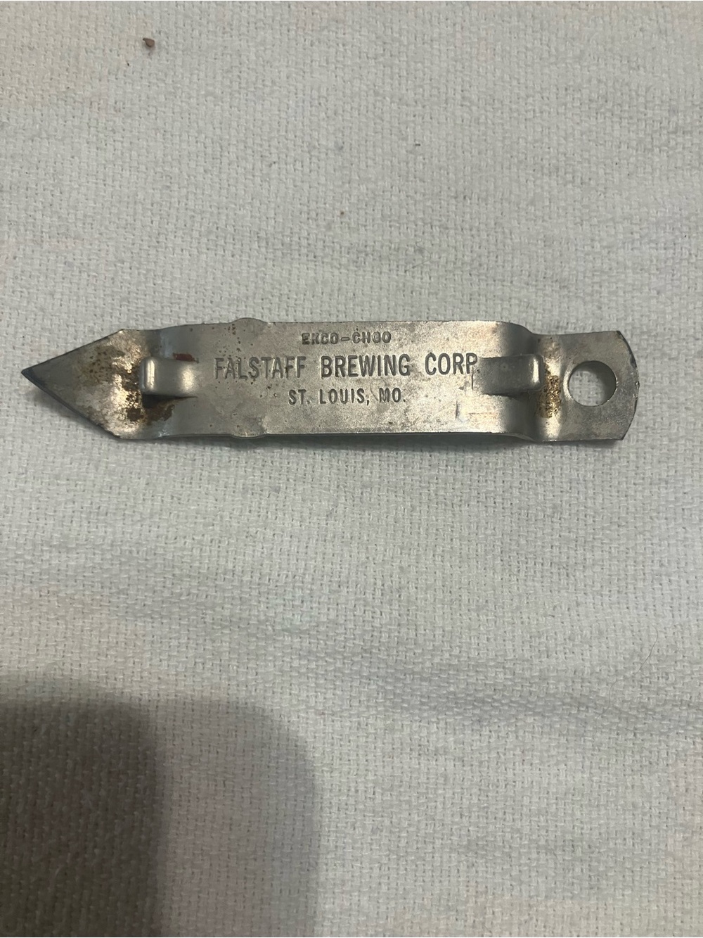 Falstaff Collectible Bottle Opener - Silver